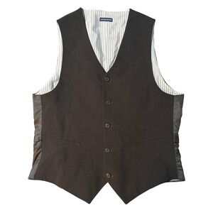 Stafford Essentials Men's Vest Classic Fit Black Career Formal Dress waistcoat